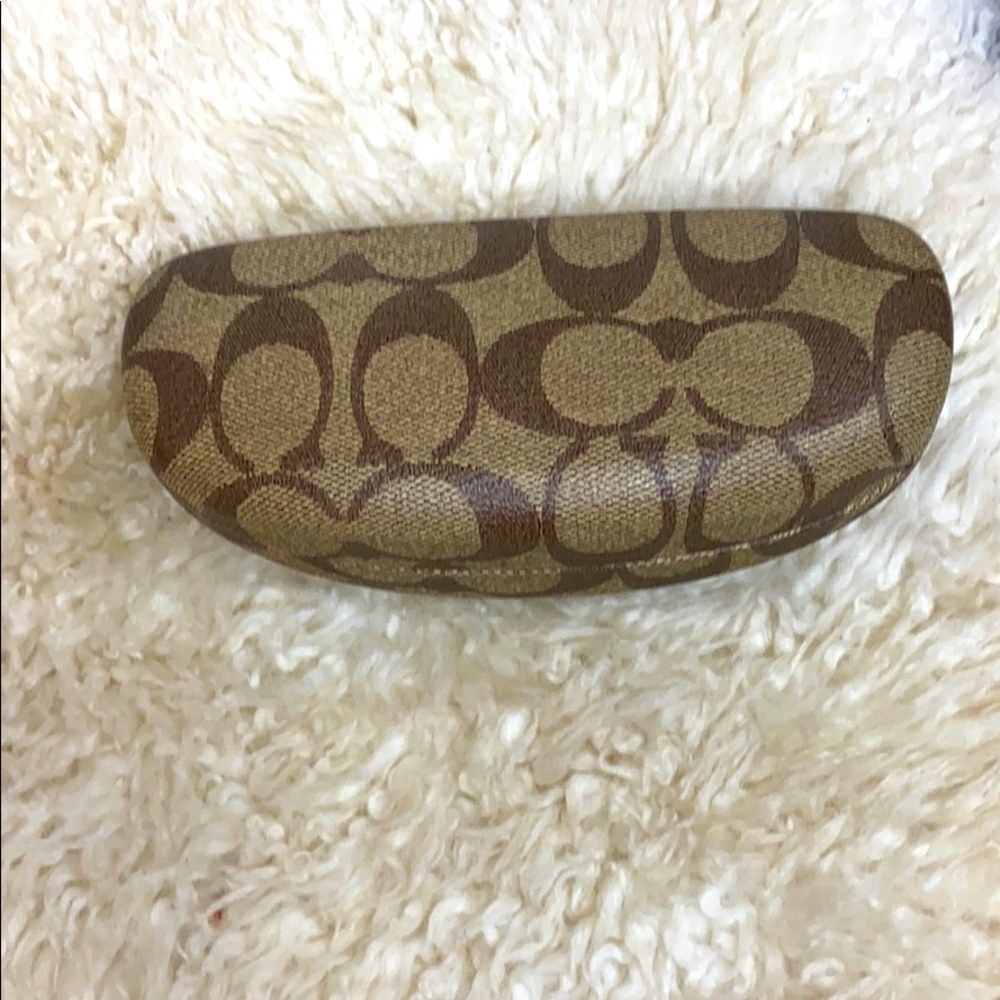 Coach sunglasses case
